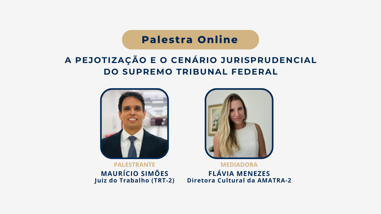 Palestra A pejotização e o cenário jurisprudencial do Supremo Tribunal Federal Miniatura do YouTube